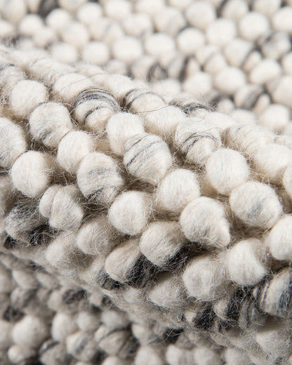 Tribeca Handwoven Wool Rug - 3' x 5' / Cream