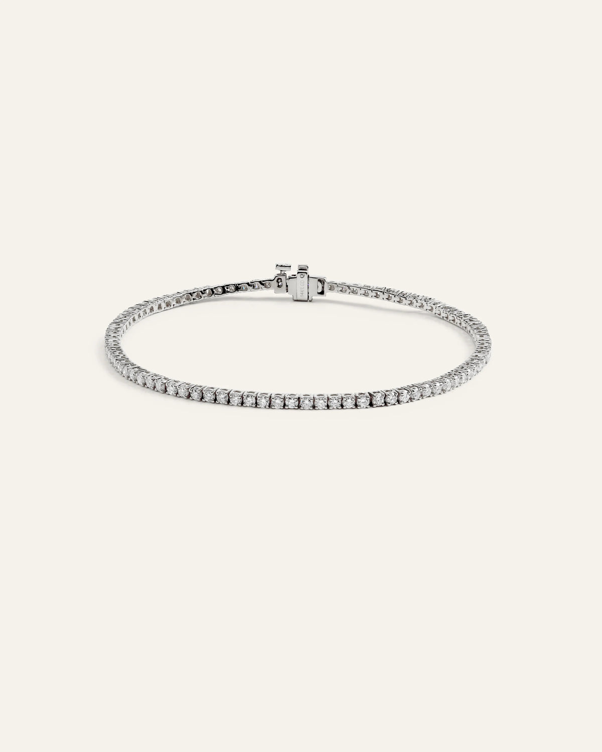 14K Gold Lab Grown Diamond Tennis Bracelet - 2ctw - 6.5" / Yellow Gold