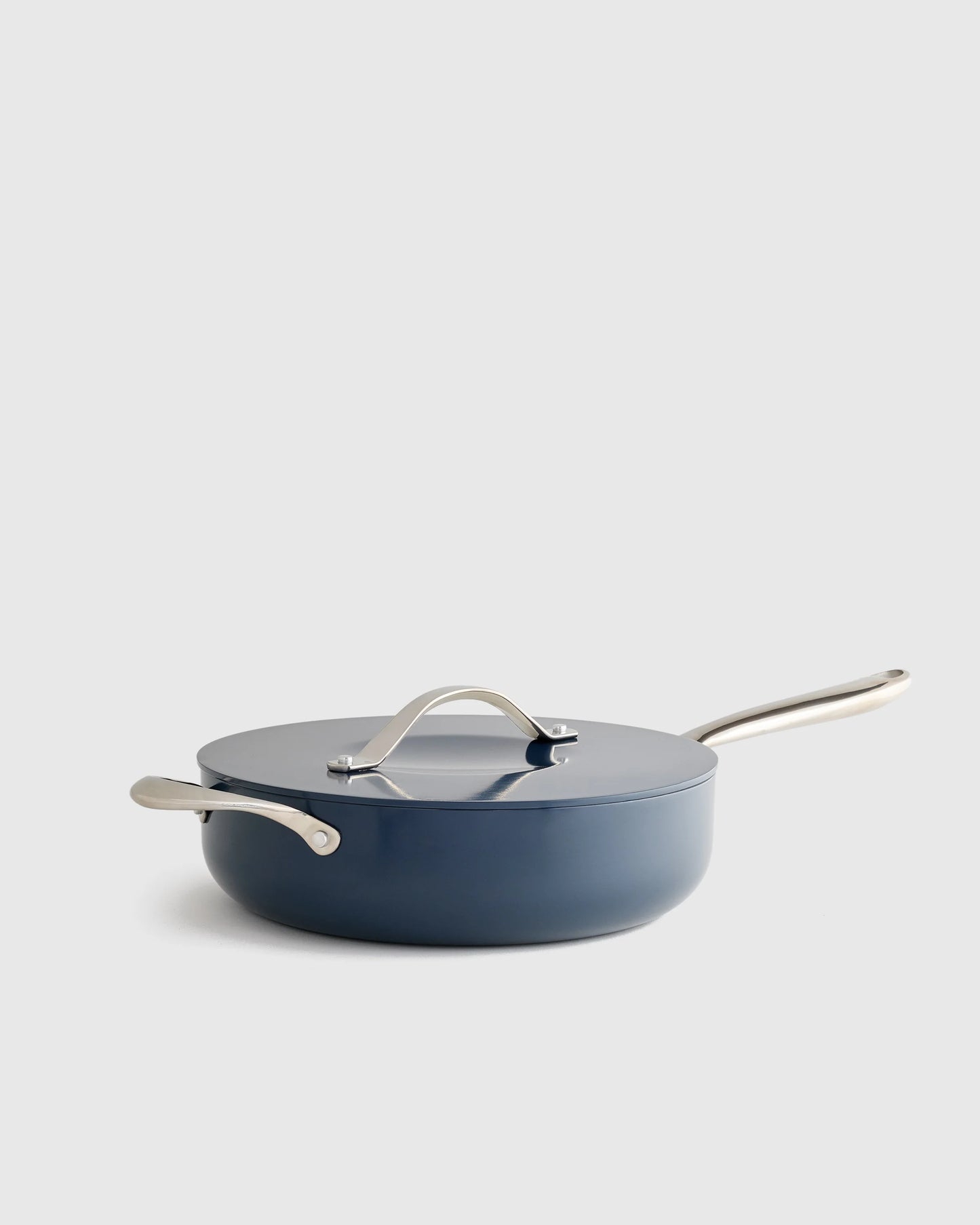Ceramic Nonstick Saute Pan with Lid - One Size / Navy