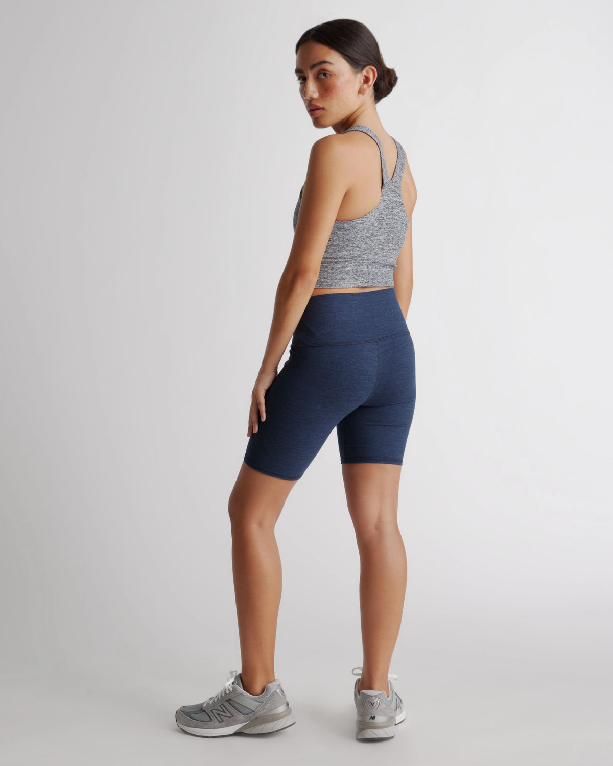 Ultra-Soft Bike Short - XS / Heather Espresso