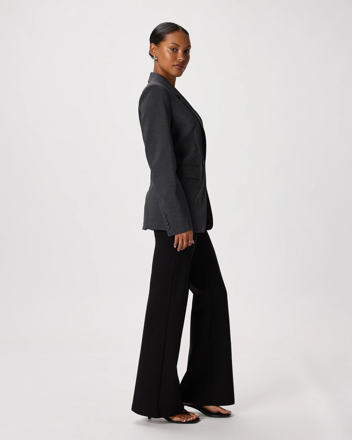 Italian Wool Long Blazer - XS / Sahara Camel