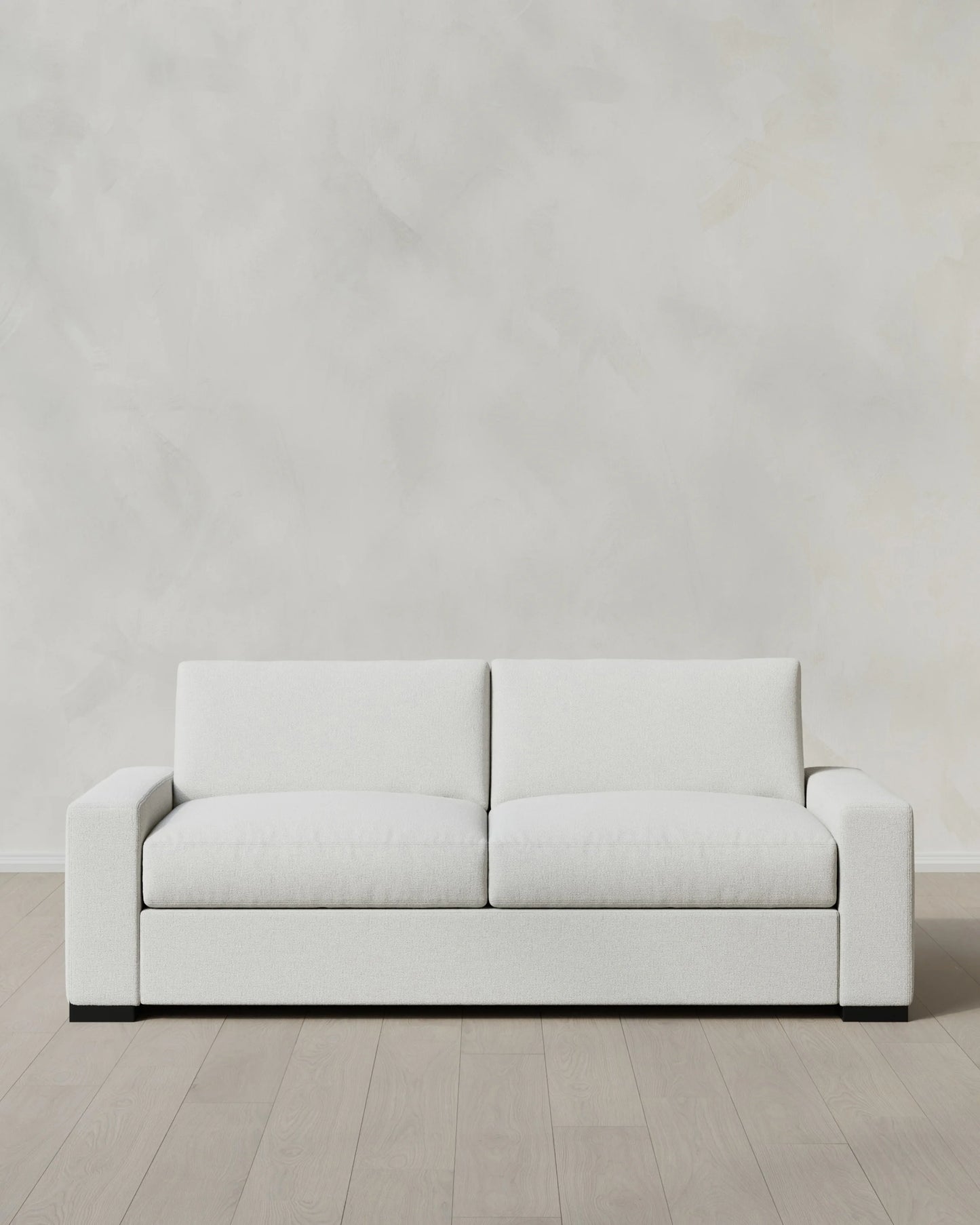 Stillman Sleeper Sofa in Performance Basketweave - Queen / Flax