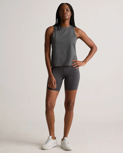 Ultra-Soft Bike Short - XS / Heather Espresso