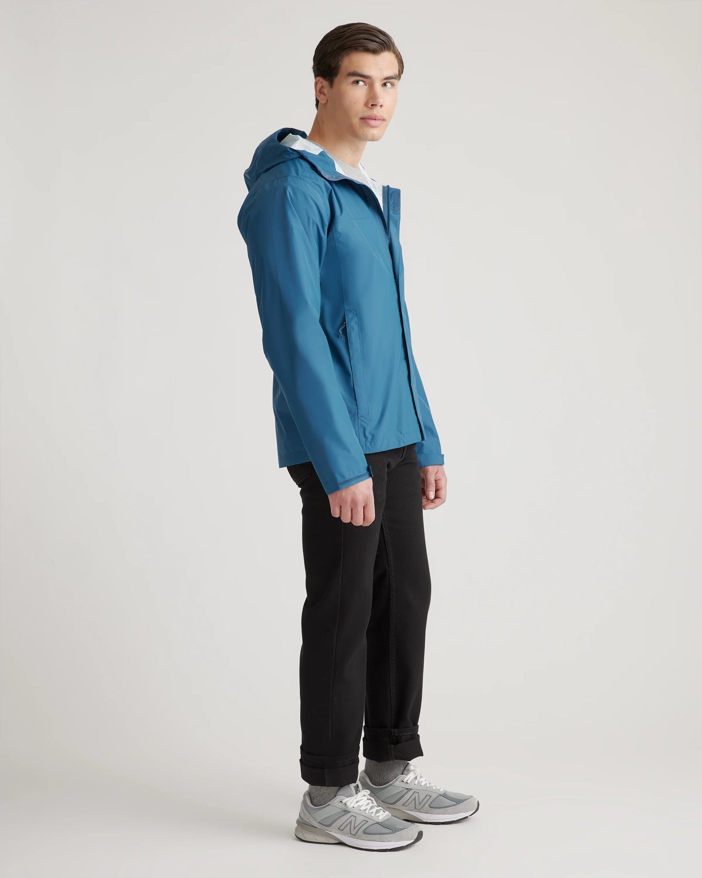 Weather Proof Rain Shell Jacket - S / Ink Blue