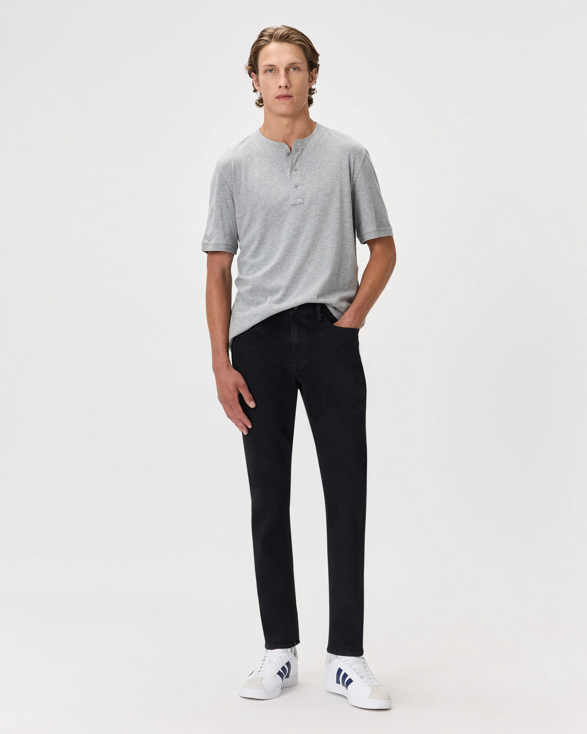 Warren Stretch Slim Jeans - 30X30 / Black
