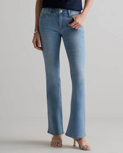 Luna Stretch Flare Jeans - 24 / Black