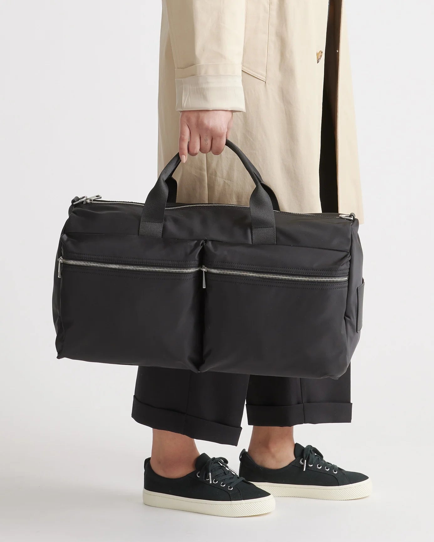 Revive Nylon Duffle Bag - One Size / Black
