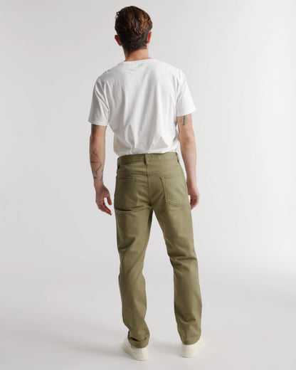 Comfort Stretch Traveler 5-Pocket Pants - Straight - 28X30 / Military Olive