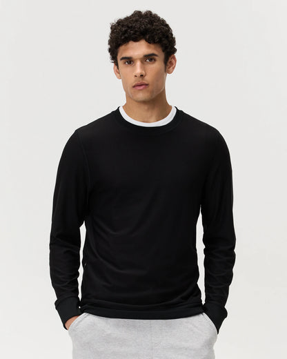 Flowknit Performance Crew Sweatshirt - S / Solid Chalk