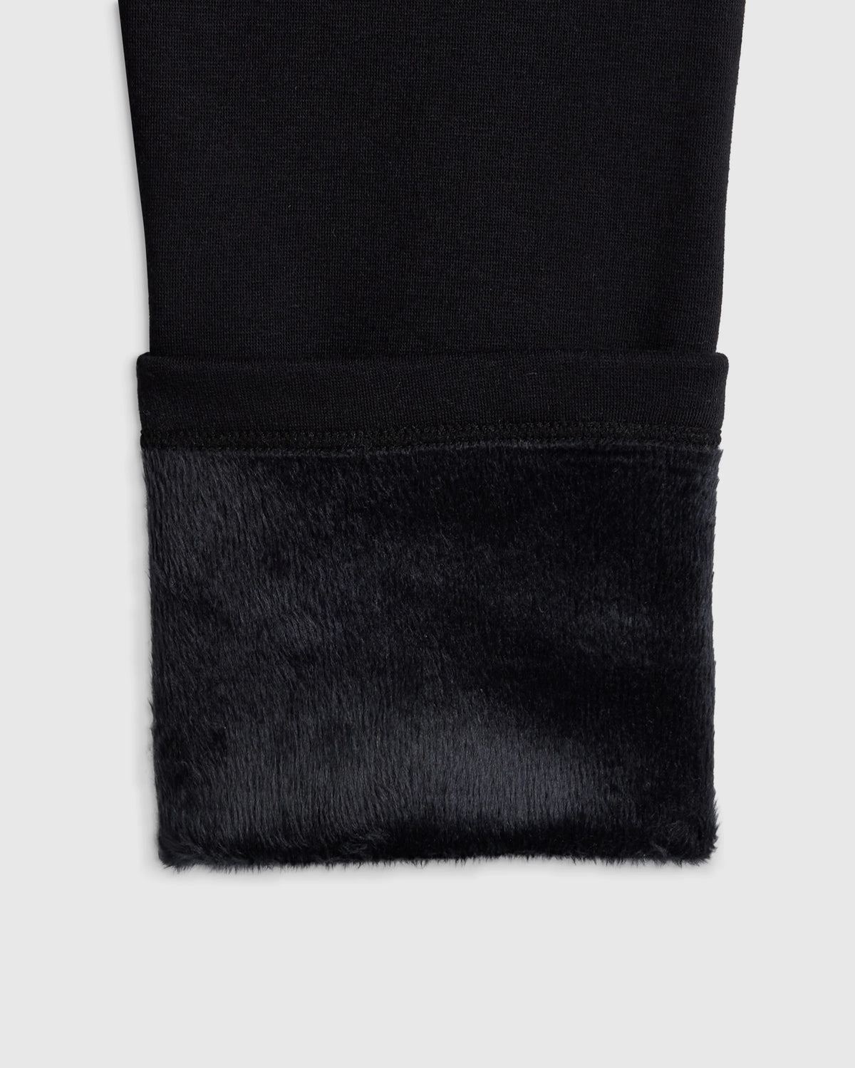 Fleece Lined Legging - 9-12M / Black