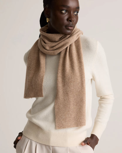 Mongolian Cashmere Scarf - One Size / Heather Grey