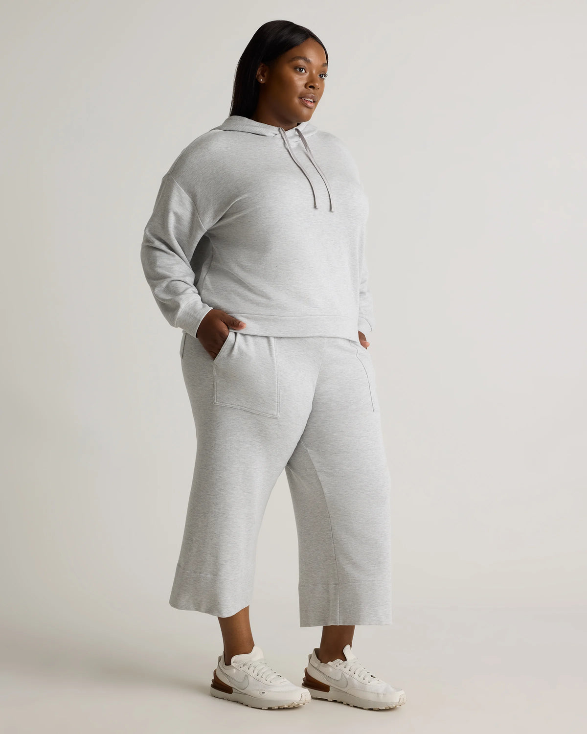 SuperSoft Fleece Pullover Hoodie - 1X / Dried Fig