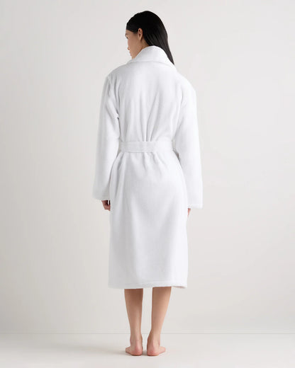 Turkish Cotton Terry Robe - XS / White