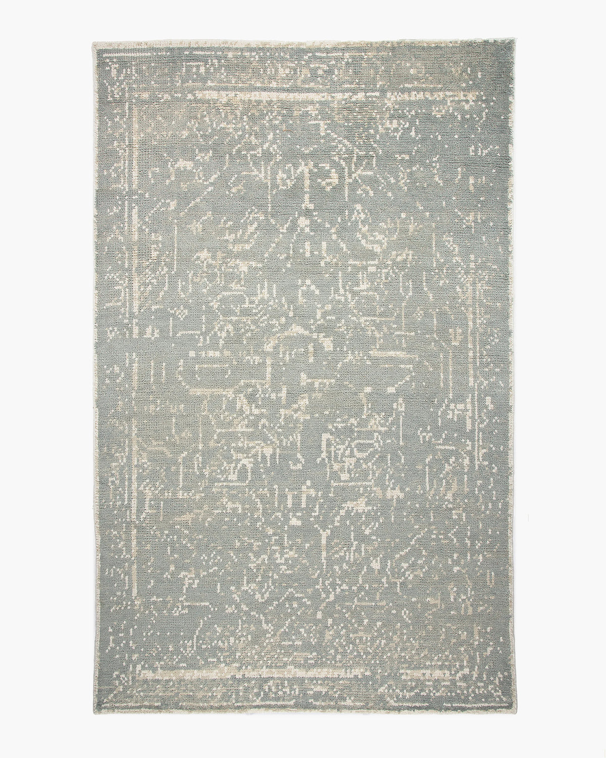 Seraphine Hand-Knotted Wool Rug - 3' x 5' / Sage