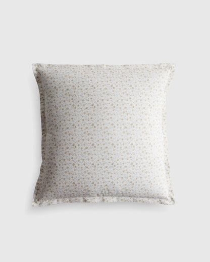 Organic Crisp Percale Euro Sham - Euro / White