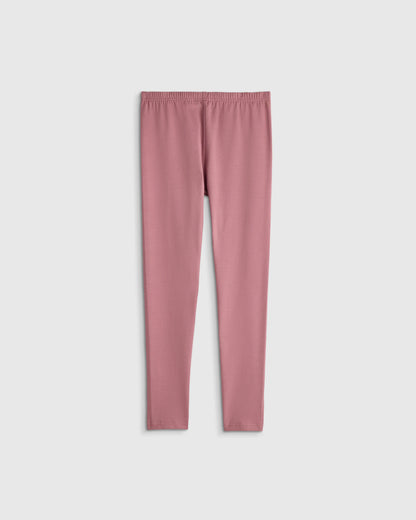 Organic Cotton Leggings - 2T / Red