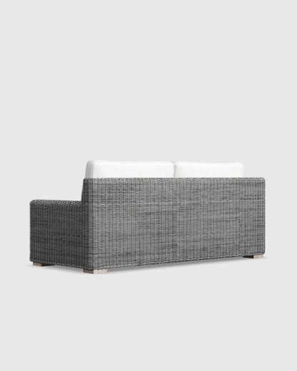 Classic All-Weather Wicker Outdoor Sofa - 86" / Natural Weave
