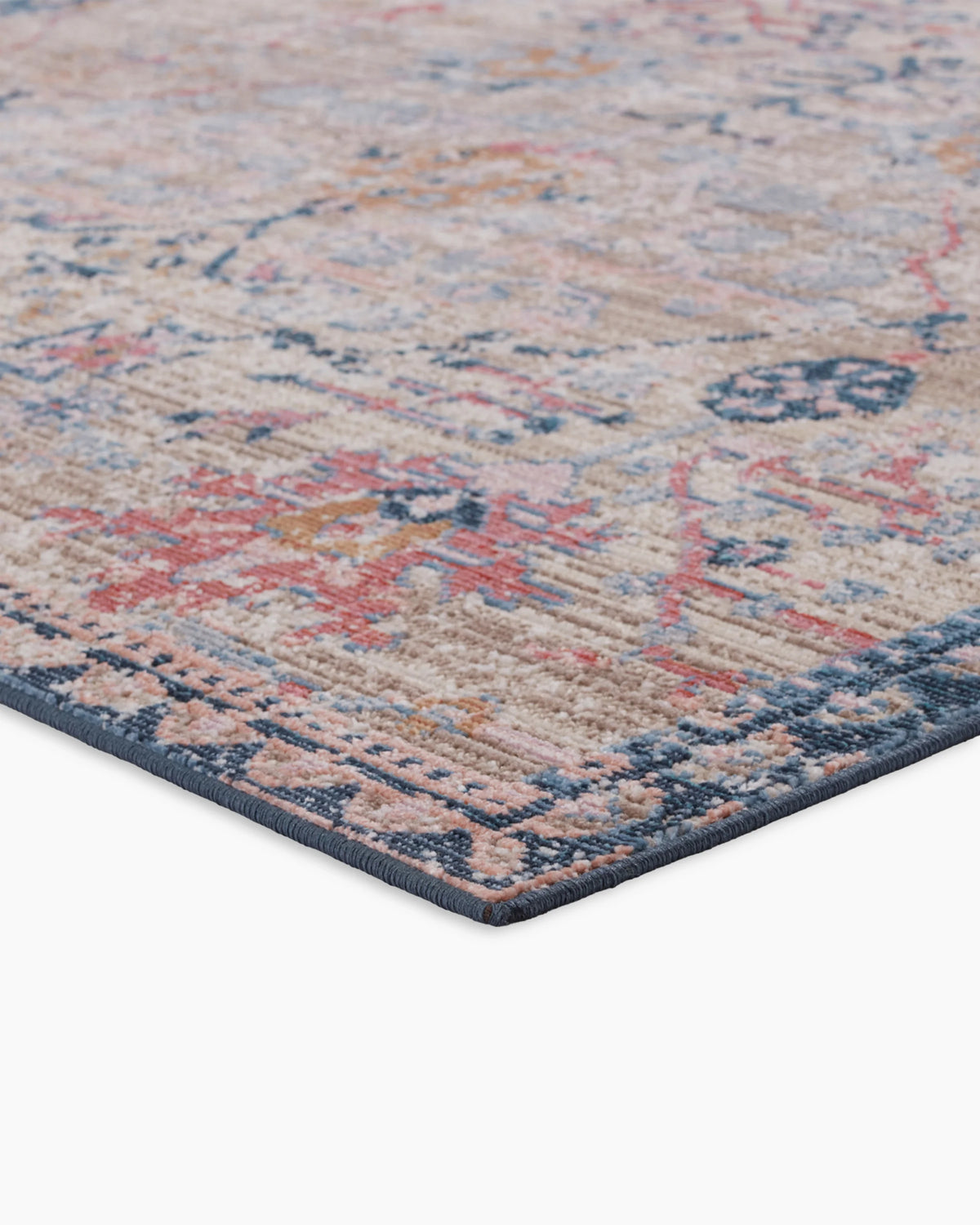 Talula Indoor/Outdoor Rug - 4' x 5'7" / Pink