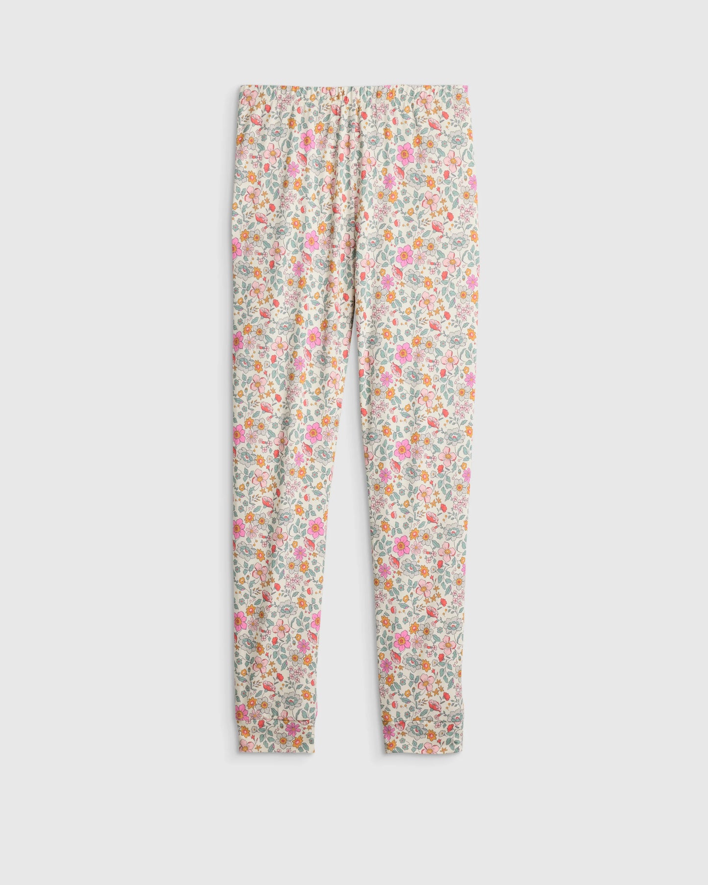 Bamboo Long Sleeve and Pant Pajama Set - 6 / Wildflower Dreams