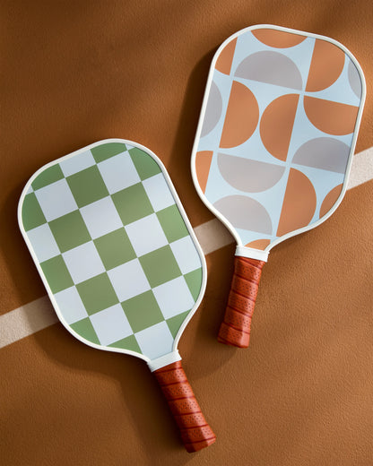 Four Paddle Pickleball Set - One Size / Navy/Sky Blue/Sage/Cantaloupe