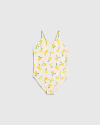 One-Piece Swimsuit - 2T / Wavy Fish