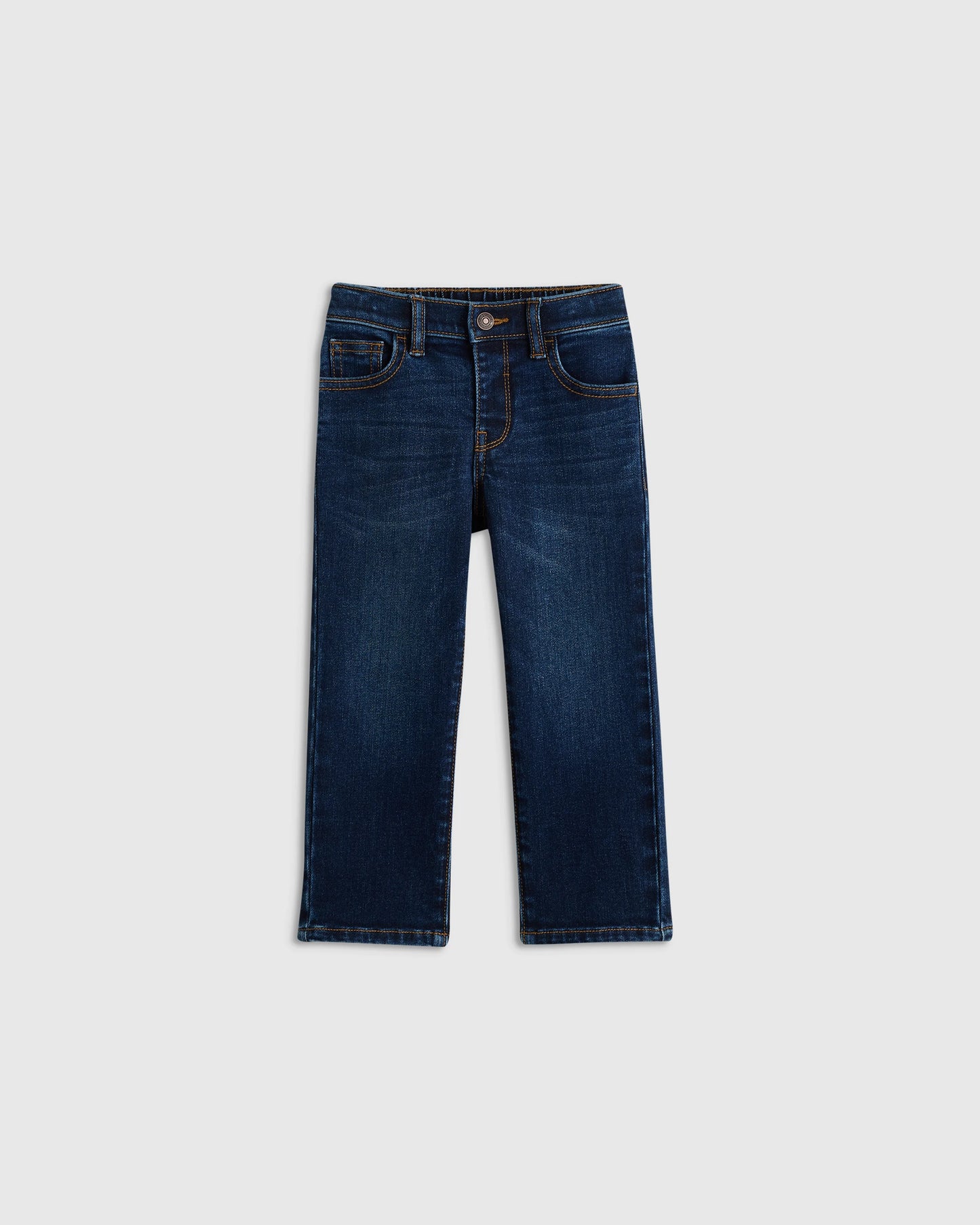 Boys Stretch Straight Jeans - 2T / Dark Wash