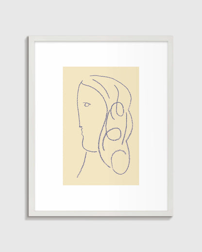 Selene by Jeff Jackson - 21.25"x26.25" / Oak