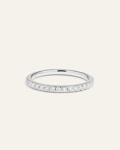 Lab Grown Diamond Pave Band - 4 / Yellow Gold