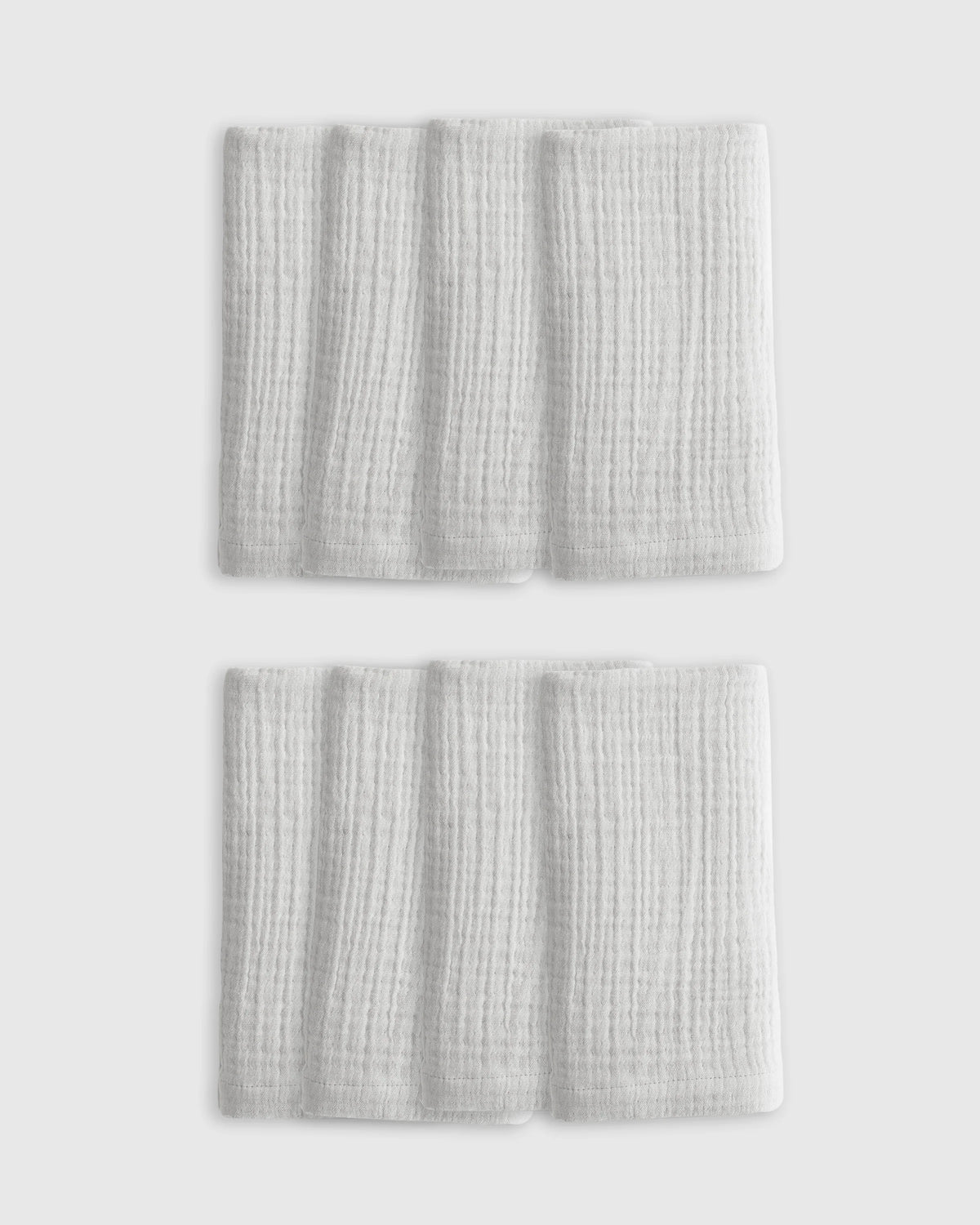 Organic Cotton Gauze Napkins (Set of 8) - One Size / Chocolate