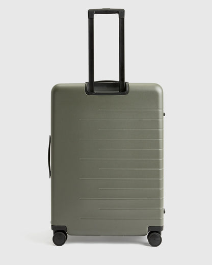 Carry-On & Large Check-In Suitcase Set - One Size / Dark Green
