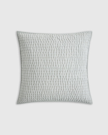 European Linen Cotton Stitch Quilted Euro Sham - Euro / Orchid
