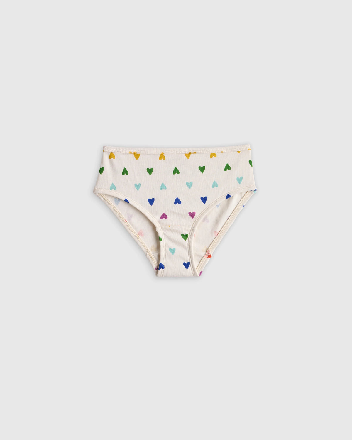 Girls 100% Organic Cotton Brief 7-Pack - 6 / Girl Multi Pack