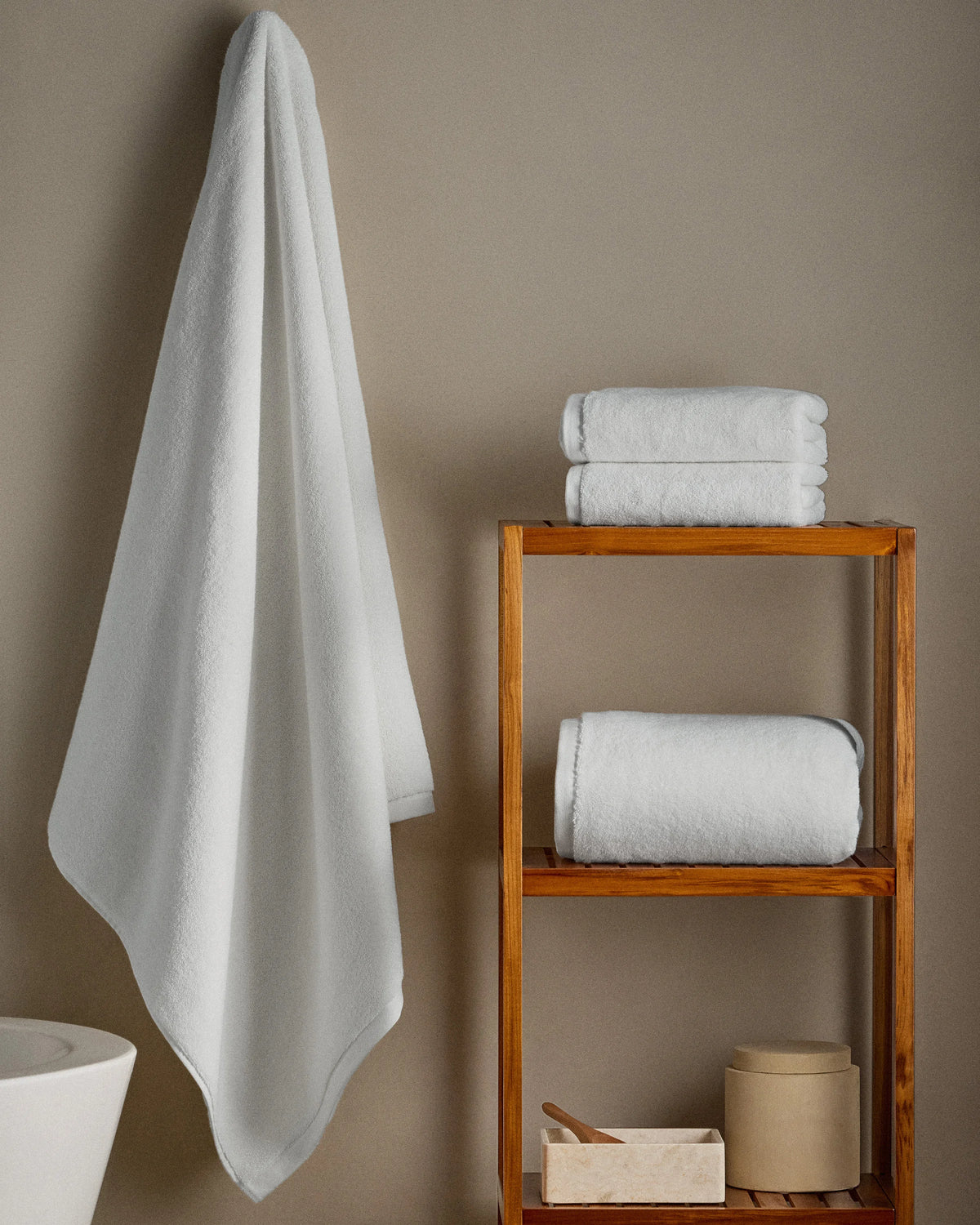 Plush Organic Turkish Cotton Bath Sheet Bundle (4 pieces) - One Size / White