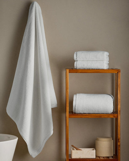 Plush Organic Turkish Cotton Bath Sheet Bundle (4 pieces) - One Size / White