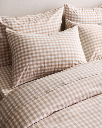 Organic Crisp Percale Sham Set - Standard / White