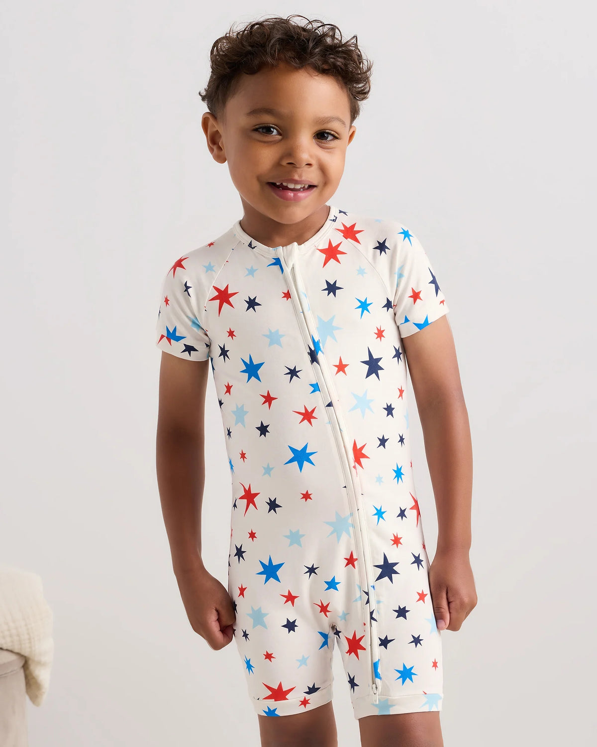 Bamboo Shortie Onesie Pajama - 2T / Sunshine