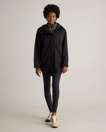 Weather Proof Oversized Rain Jacket - XS / Tea Green