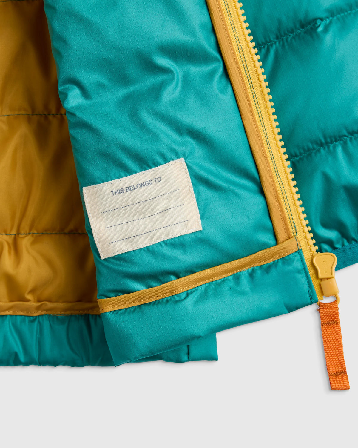 Lightweight Down Hooded Puffer Jacket - 2T / Tidepool