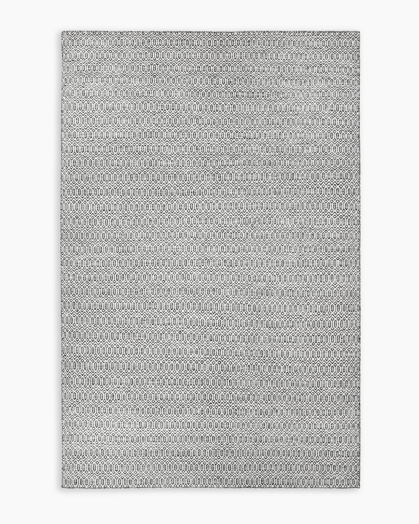 Vale Handwoven Wool Rug - 5' x 8' / Blue