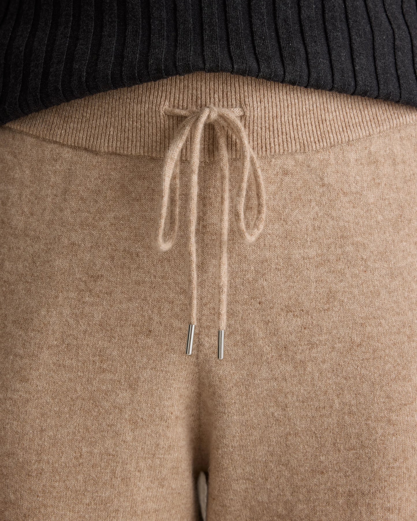 Mongolian Cashmere Sweatpants - XS / Brown