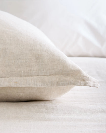 European Linen Euro Sham - Euro / Sand