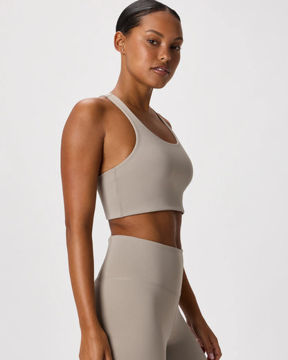 Ultra-Form Scoop Neck Longline Bra - XS / Black Camo