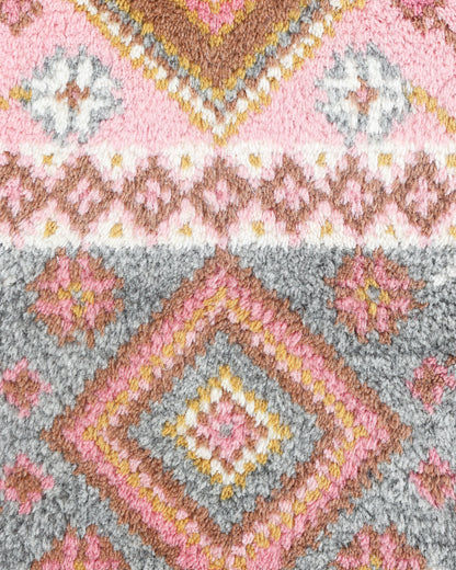 Mazi Hand-Knotted Wool Rug - 5' x 8' / Pink