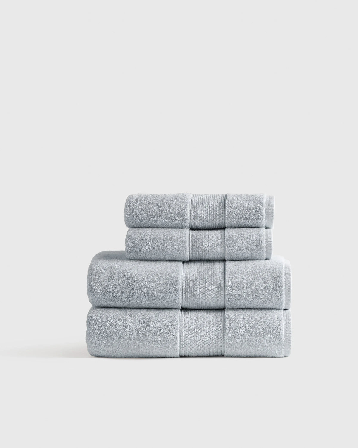 Classic Organic Turkish Cotton Bath Bundle (4 pieces) - One Size / White