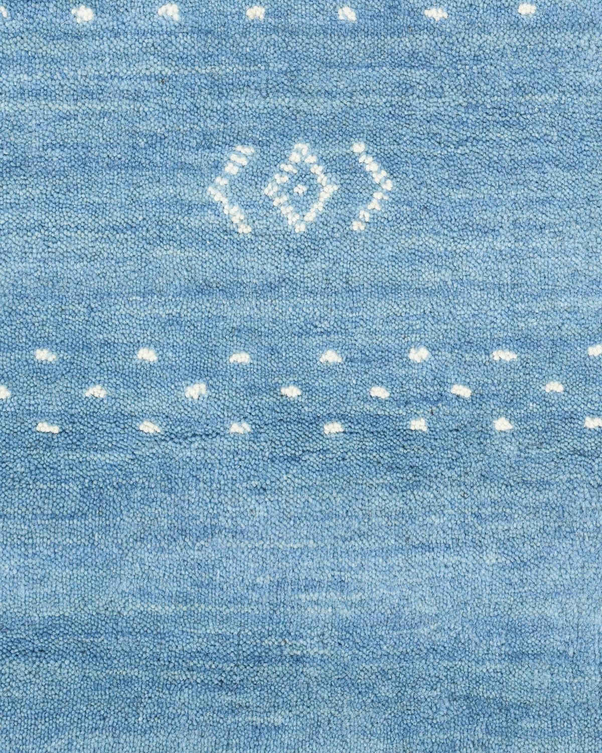 Dakota Kids Hand-Loomed Wool Rug - 4' x 6' / Baby Blue