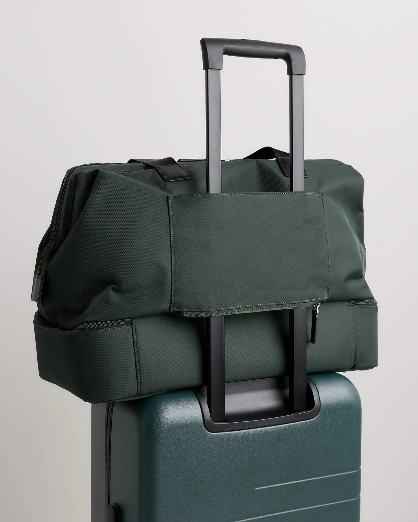 Voyage Nylon Dual Compartment Weekender - One Size / Black