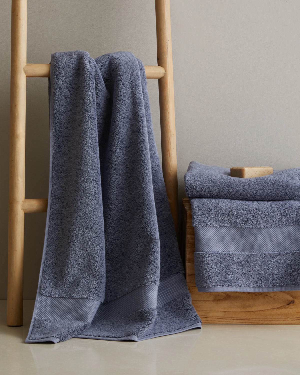 Turkish Ultra Plush Bath Towel Bundle - One Size / Mineral