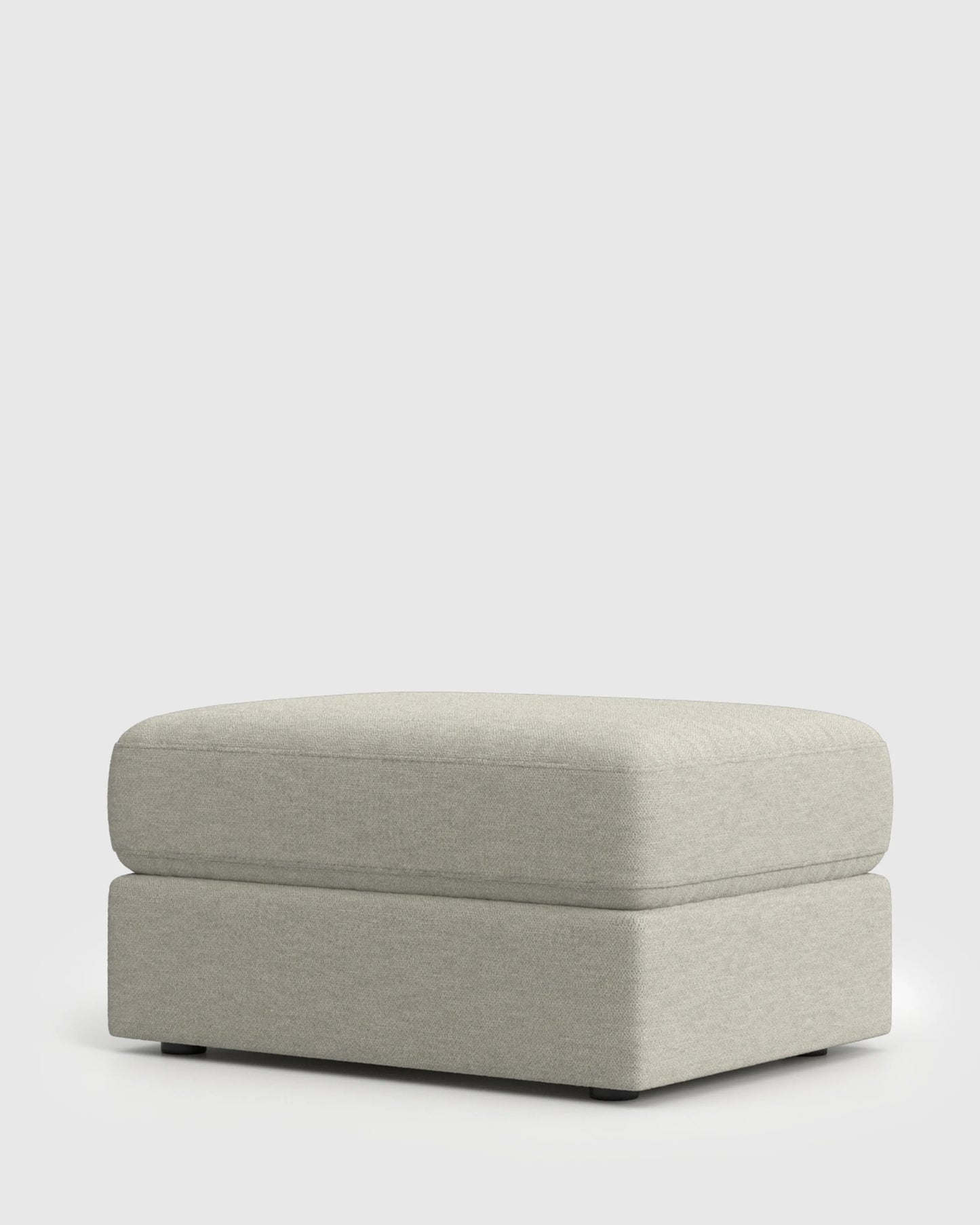 Ashford Deep Seat Ottoman in Performance Basketweave - One Size / Navy