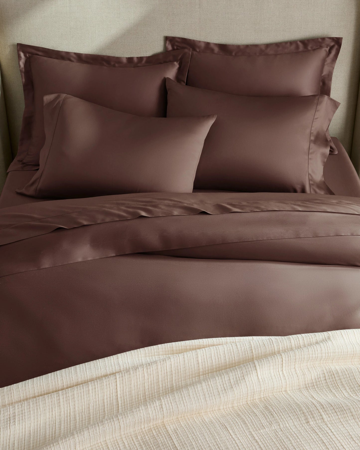 Signature Giza Cotton Sateen Deluxe Bedding Bundle - Twin / Dried Sage