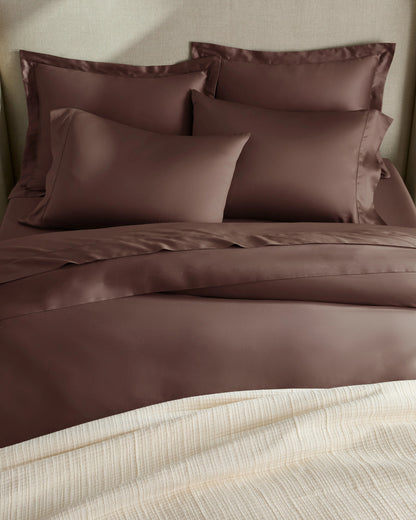 Signature Giza Cotton Sateen Deluxe Bedding Bundle - Twin / Dried Sage